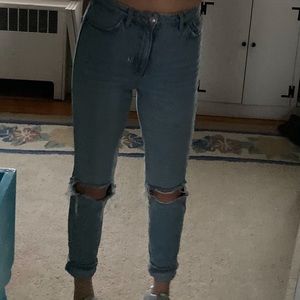 Top shop size 6 jeans